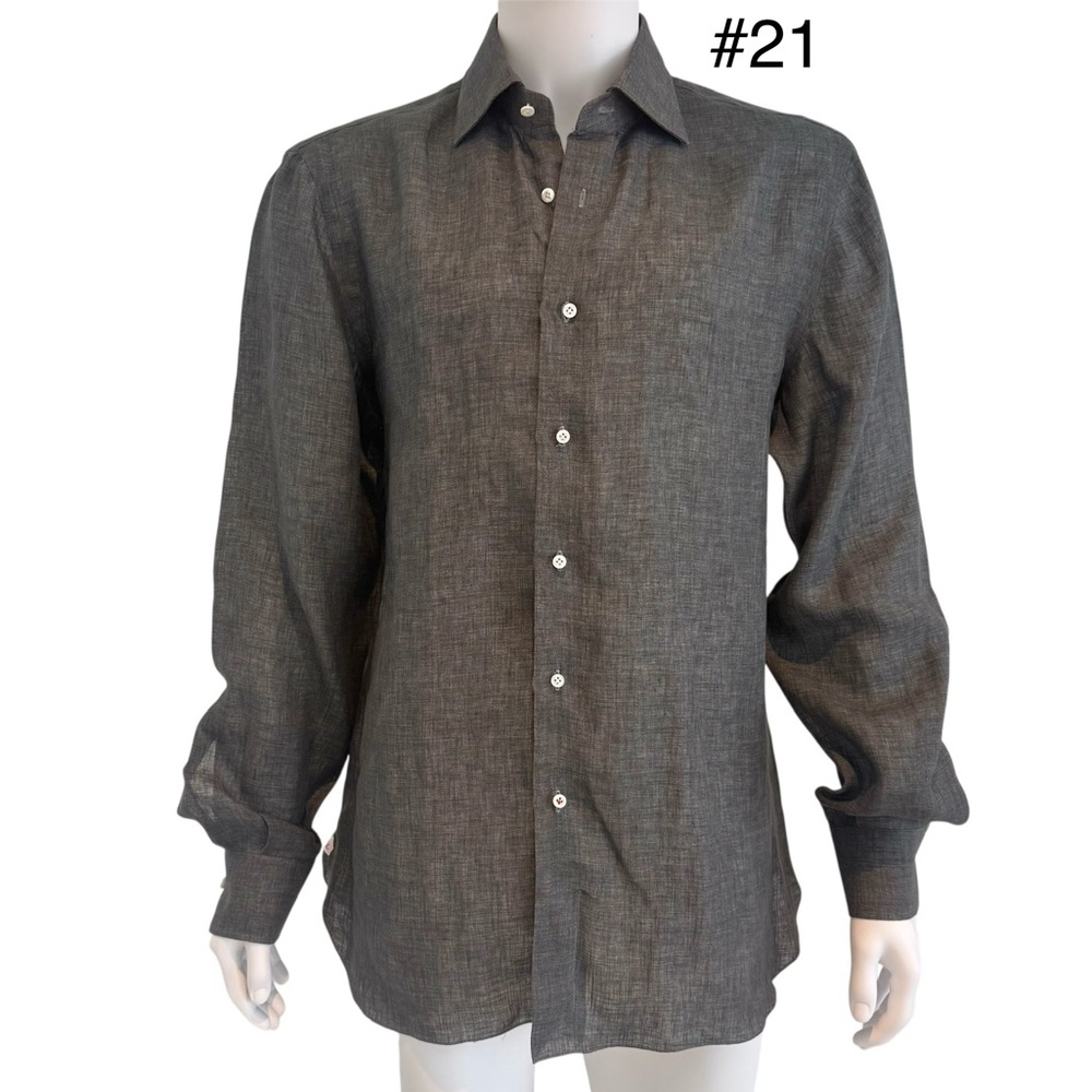 Isaia Linen Shirt